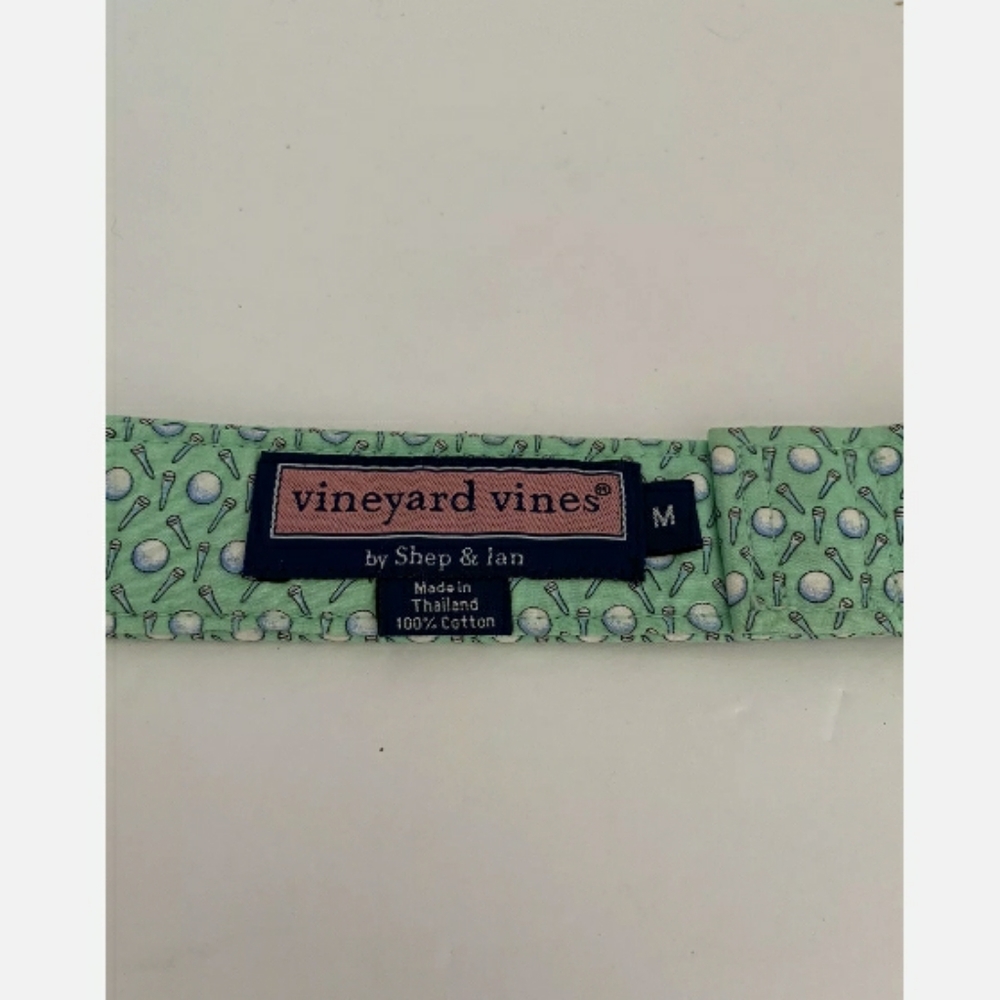 VINEYARD VINES Golf Ball Club D-Ring Cotton Belt - Picture 3 of 5